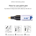 Metal Glasses Frame Paint Off Paint Repair Pen Paint Note Mark Pen Accessories Fullhouse. 
