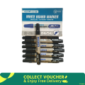 GXin G-213B Black Refillable Whiteboard Marker Pen - 12 Pieces.