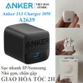 Anker 313 GaN 30W Foldable Charger USB C Power IQ 3.0 Verified Product. 