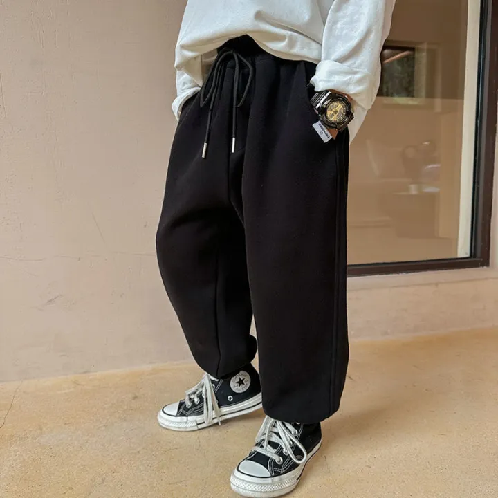 Autumn%20Kids%20Solid%20Casual%20Sweatpant%20for%20Boys%20Ankle%20Length%20Harem%20Pant%203+y%20Young%20Children%20Clothing%20Spring%20Thin%20Girls%20Sport%20Trousers%20-%20Image%205