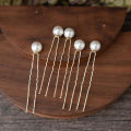 Bridal Tiara Wedding Design Hair Tools Pin U-shaped Pearl Pin Hair Accessories. 