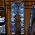 Export Quality New Fashionable Men's Slim Fit Denim Jeans Pant. 