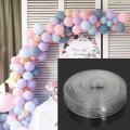 5 M Double Hole Balloon Chain Birthday Background Wall Decoration Wedding Balloon Link Wedding Balloon Accessories. 