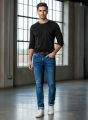 Men's Smart Looking Slim Fit Denim Jeans Pant By Style Rong.