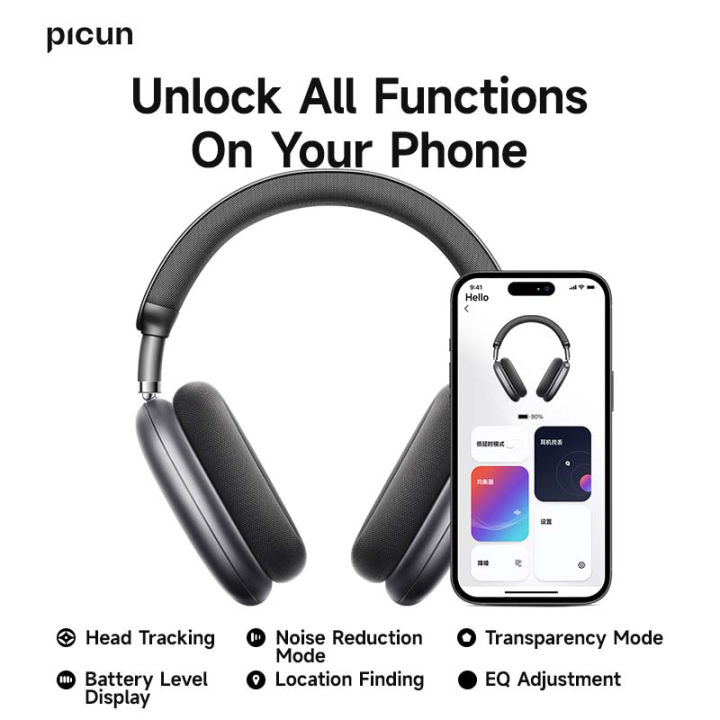 Picun%20F8%20Pro%20ANC%20Wireless%20Headphones%20Head%20Tracking%203D%20Spatial%20Audio%20-52dB%20ANC%20HIFI%20Bluetooth%20Headset%20ENC%20HD%20Mic%20Low-Latency%20APP%20-%20Image%205