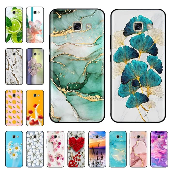 For Samsung A5 2016 2017 Case Cute Painted Cover Soft Silicone