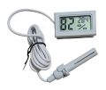 Mini Digital LCD Digital Thermometer Hygrometer Fridge Freezer Temperature Humidity Meter with Requires Battery.