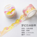 25mm*3m Cute Stars Clouds Decorative Adhesive Tape Masking Washi Tape Diy Scrapbooking Sticker Label korean Stationery Planners.