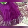 Halfsilk Tangail Tat Saree for Women's (Rani Golapi)- Saree - শাড়ি. 