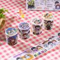 Panda Online Special Oil And Paper Tape, Sweet Little Things Series, Hand-painted Cute Characters, Hand Tent Materials, Decorative Stickers.