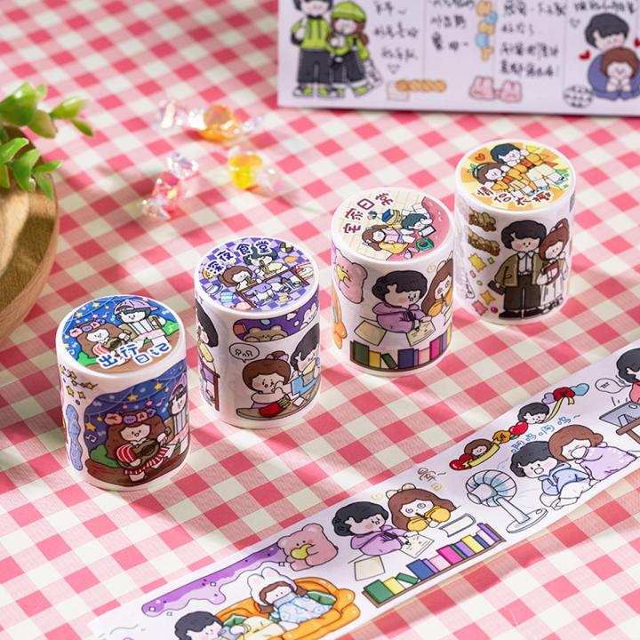 Panda%20Online%20Special%20Oil%20And%20Paper%20Tape,%20Sweet%20Little%20Things%20Series,%20Hand-painted%20Cute%20Characters,%20Hand%20Tent%20Materials,%20Decorative%20Stickers%20-%20Image%208