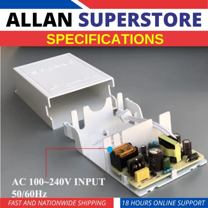 CCTV%20Weatherproof%20Power%20Supply%20Adapter%20DC%2012V%205A%2036W%20(1Ch%20Output,%20Outdoor)%20Waterproof%20-%20Image%204
