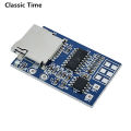 GPD2846A Board 2W Amplifier TF Card MP3 Player Module for Arduino GM Power Supply Module 5V Audio Mode. 