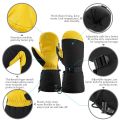 OZERO Long Winter Gloves Ski Mittens Thinsulate Insulated Snow Work Heated Glove Thermal for Men and Women Лыжные перчатки. 