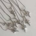 Korean fashion chain crystal star necklace, cute and sparkly choker, Egirl aesthetic necklace, Y2K jewelry, punk accessories, boho.