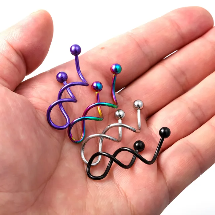 1PC%20Twist%20Ear%20Stud%20Industrial%20Navel%20Belly%20Button%20Ring%20Helix%20Tragus%20Cartilage%20Piercing%20Barbell%20Nombril%20Earring%20Women%20Body%20Jewelry%20-%20Image%204