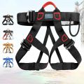 Outdoor Safety Belt Climb Rock Safety Harness Tree Climbing Half Body Harness For Women Men Children Ideal Gift For Rock Climber. 