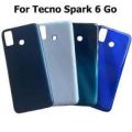 Tecno Spark 6 Go Phone Battery Back Cover Backshell Replasment parts. 