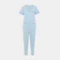 Cotton Medical Scrub Top and Pant – Lightweight and Durable Professional Set. 