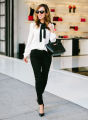 Ladies' Slim Fit Stretchy Black Jeans Pant For Ladies'. 