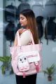 Niche Designed Women's Canvas Large Capacity Shoulder Bag Junior High School Tutoring Class Crossbody Zipper for Lady Students just 1 pis.