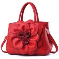 Gykaeo Luxury Handbags Women Bags Designer PU Leather Floral Tote Bag Ladies Casual Flower Messenger Shoulder Bags Bolsos Mujer.