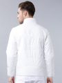 Pantoneclo Premium Quality Men's Padding Jacket - Smoke Green & White.