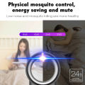Electric Mosquito Killer Lamp Indoor Outdoor Insect Trap No Noise No Radiation USB Power Supply, Suction Fan,Photocatalytic UV Light.