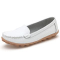 Summer Womens Flats Ballet Shoes Woman Cut Out Leather Shoes Breathable Moccasins Women Boat Shoes Luxury Ladies Casual Shoes House Foocus. 