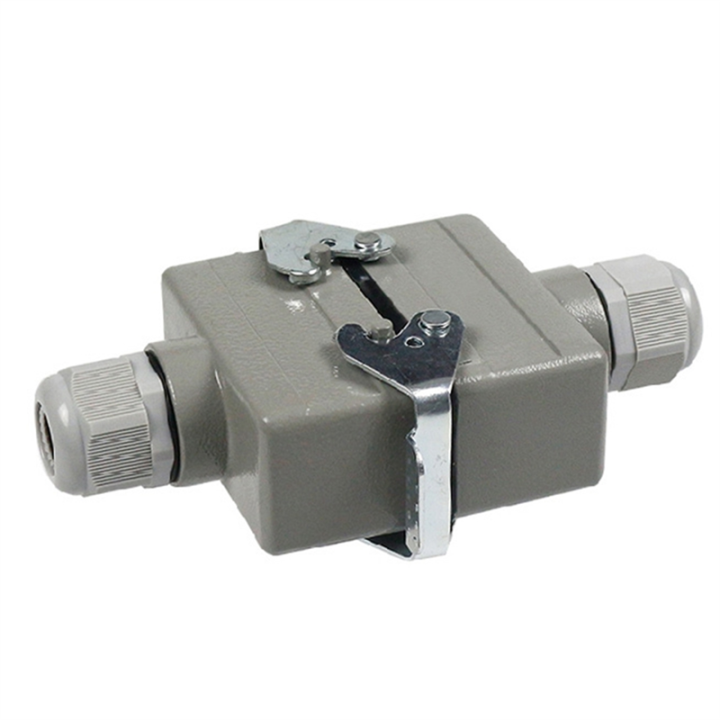 Rectangular Docking Connector For Docking Waterproof Socket Connector HDC-HE-24 Core Rectangular ...