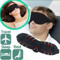 Double-Sided Shading Eye Shade Cover Sleep Eye Mask For Night Sleeping Travel. 