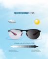 KDEAM Rimless Oval Men's Sunglasses Polarized TR90 Material Frame TAC Polarization Lense Soft Rubber Foot Cover.