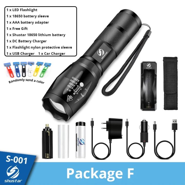 Shustar%20Led%20flashlight%20Ultra%20Bright%20torch%20L2/V6%20Camping%20light%205%20switch%20Mode%20waterproof%20Zoomable%20Bicycle%20Light%20use%2018650%20battery%20Bike%20Accessories%20-%20Image%207