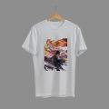 Ensemble Yourself - Premium Quality - Sword Art Online Kirito White Anime T-Shirt - Modern - Choice Expression - Designed - Urban Vibes. 