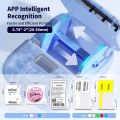 Phomemo M110 Label Makers Barcode Label Printer Bluetooth Portable Thermal Printer for Small Business Address Logo Clothing minghao. 