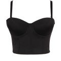 Mesh Push Up Bralet Women's Corset Bustier Bra Night Club Party Long Cropped Top Vest Plus Size Tank Top Women White Corset.