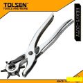 TOLS-9 Rotary Punch Revolving Leather Punch Pliers 9 Inch 230mm Leather Revolving Punch Plier Leather Hole Puncher Rotary Hole Punching Tools. 