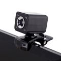 A862 360 Degree Rotatable 480P WebCam USB Wire Camera with Microphone y 4 LED lights for Desktop Skype Computer PC Laptop, Cable Length: 1.4m.