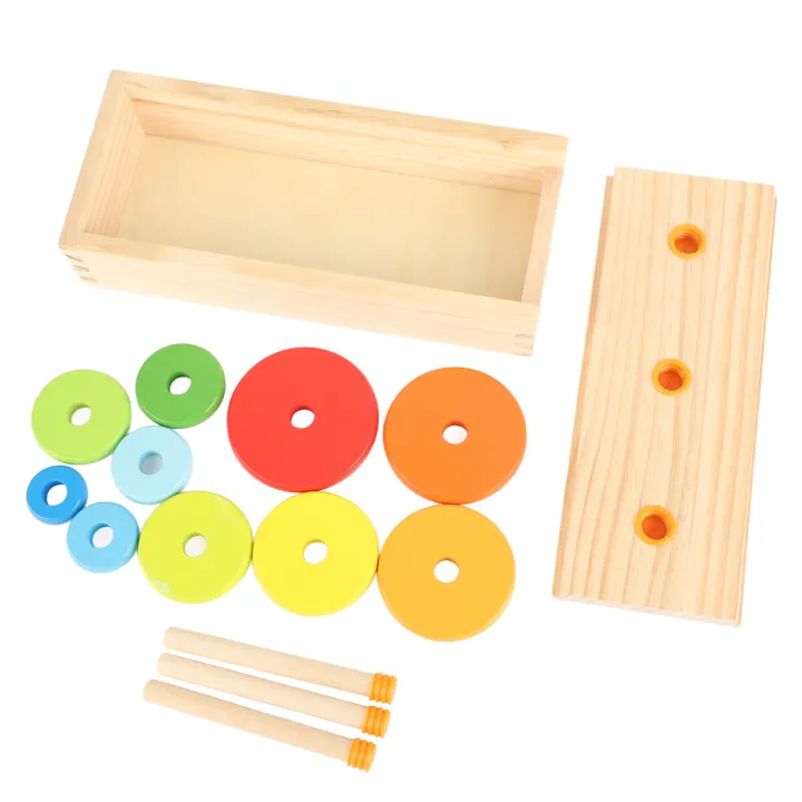 Wooden%20Sorting%20Stacking%20Toys%20For%20Boy%20Girl%20Educational%20Geometric%20Stacker%20New%20-%20Image%208