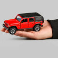 1:32 Jeep Wrangler Sahara Die-Cast Vehicles Alloy Model Car Toys For Gift Collection.