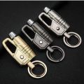 Honest Brand metal matchstick lighter outdoor oil lighter match multi function keychain lighter. 