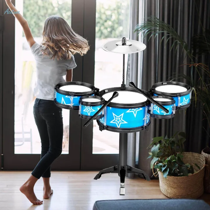 Kids%20Drum%20Set%20Childrens%20Simulation%20Drum%20Toy%20for%20Birthday%20Christmas%20Holiday%20-%20Image%208