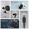 boAt Airdopes 411 ANC with ENx Technology, ASAP™ Fast Charging Technology, 17.5 Hours Playback with Powerful Audio. 