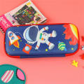 Creative Pencil Box Protective Cartoon Design Large Capacity Stationery Case Double-Layer Pencil Case for School Supplies Kids Stationery Education Art Storage Gift Item.