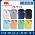 Macaron inPods 12 Bluetooth Earphone 5.0 Wireless Headphones inPods 12 Sports Headset with mic.