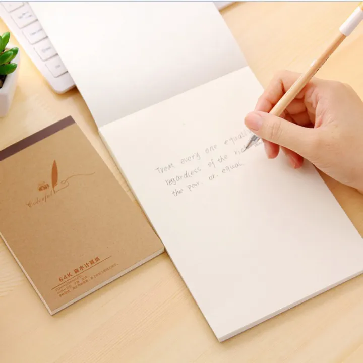 Mori%20Wood%20Office%20Kraft%20Paper%20Notepad%20Creative%20Stationery%20Blank%20Page%20Easy%20To%20Tear%20Scratch%20Paper%20Graffiti%20Draft%20Book%20-%20Image%203