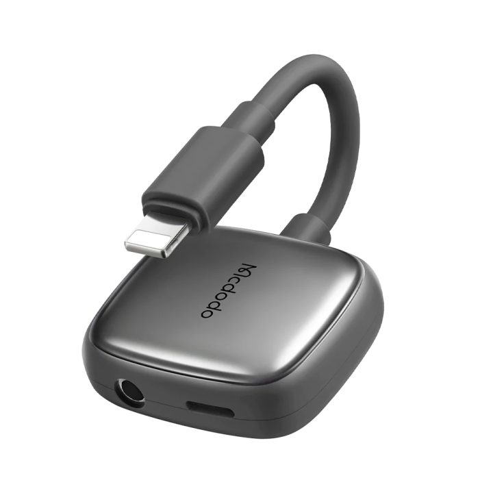 Computer Calling Cable Mcdodo Lightning to Lightning and DC3.5mm Calling Suportted Digital ...