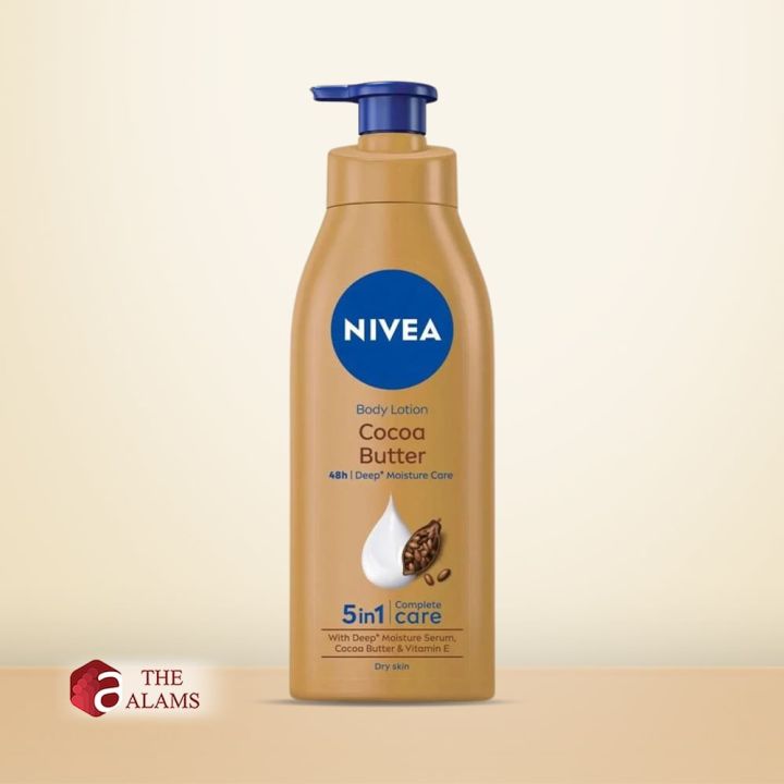 400 ml Nivea Cocoa Butter Body Lotion International Germany product used for male/ female