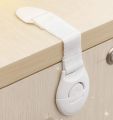 Baby Safety Lock 3 Pcs Combo - Multi-Purpose Adjustable Strap Locks for Cabinet, Drawer, Refrigerator, Toilet & Fridge - Child Proof Security No Drilling Required  Black, Coffee & White Best price in Bangladesh. 