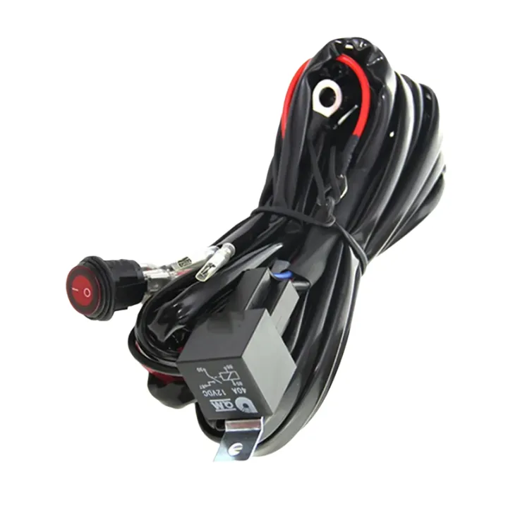 300W%20LED%20Light%20Bar%20Wire%20Harness%2012V%2040A%20Light%20Bar%20Wire%20Harness%20Waterproof%20On/Off%20Switch%20Round%20Switch%20-%20Image%203